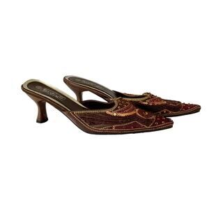 Beauty Max Jeweled Mules